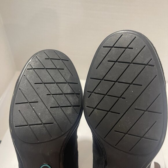 Montana Artisan crafted Suede Studded Ankle Strap Shoes In Black Sz 6.5M 4015821 - Picture 12 of 16